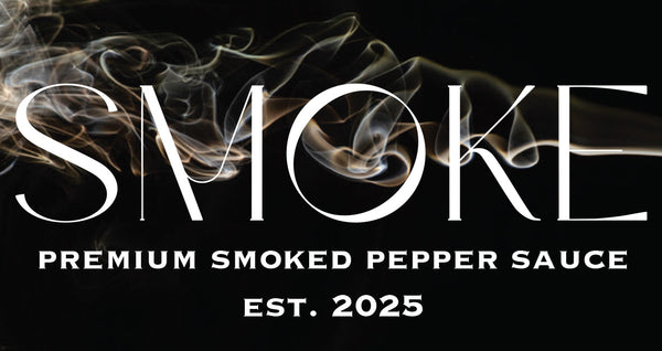 SMOKE Premium Smoked Pepper Sauce Logo